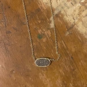 Grey sparkly Kendra Scott